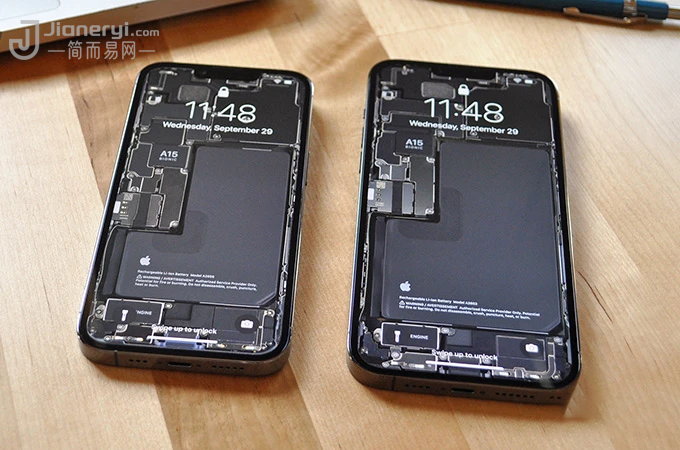 图片[3]丨iPhone 13系列 透明外壳拆机透视壁纸下载丨简而易网