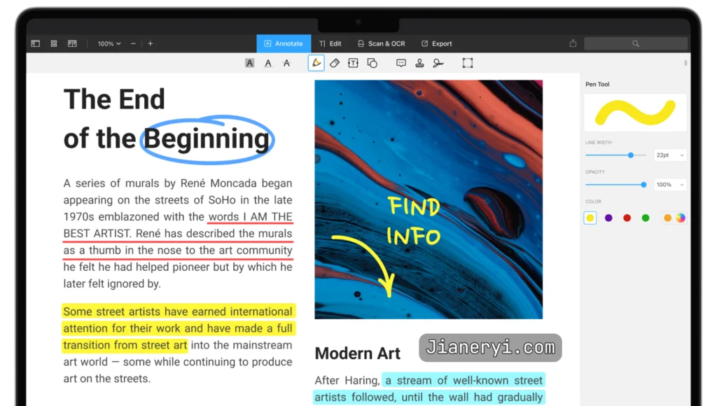 图片[4]丨PDF Expert – Mac 用户的首选 PDF 编辑器 / PDF 批注签署阅读应用丨简而易网