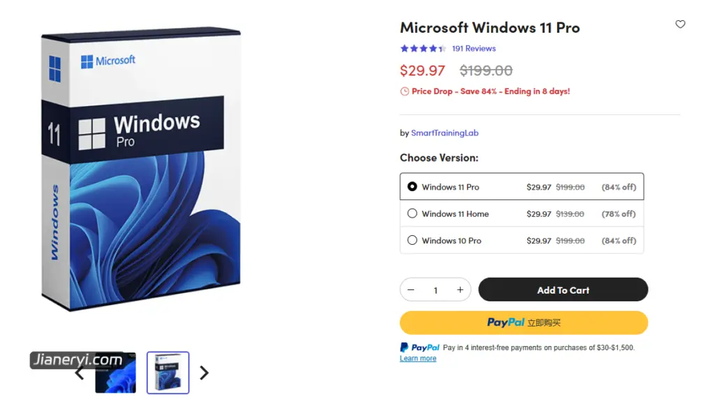 图片[2]丨Windows 11 正版激活码有哪些优惠的购买方法丨简而易网